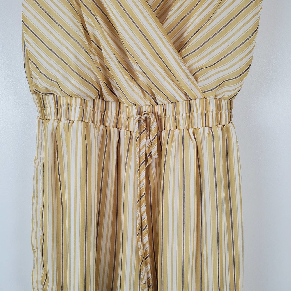 Row A | NWT striped culotte jumpsuit - Picture 7 of 11